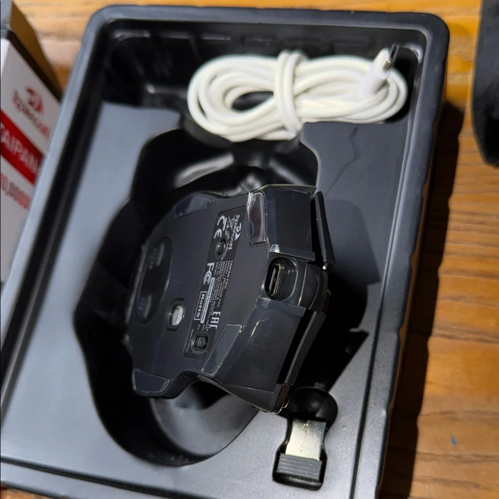 Taipan Pro Black Wired & Wireless Gaming Mouse - 10,000 DPI